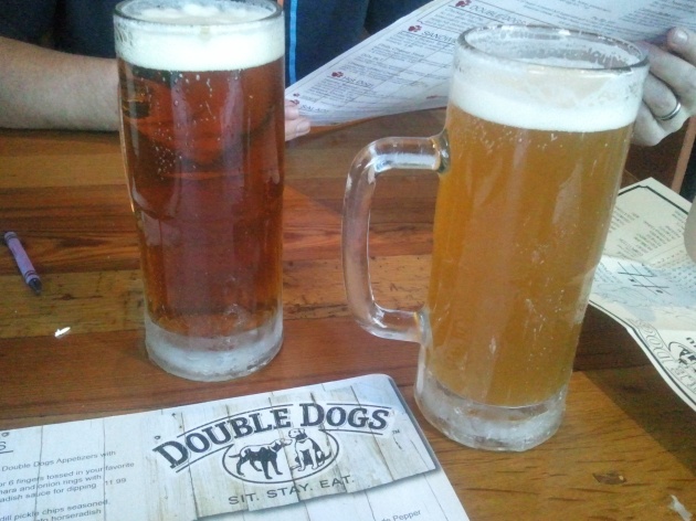 beer at double dogs